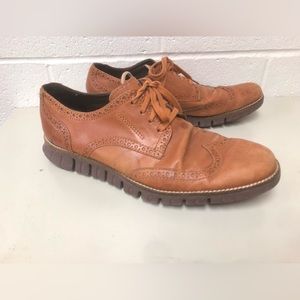 Cole Haan Grand OS brown comfy dress shoe Size 9